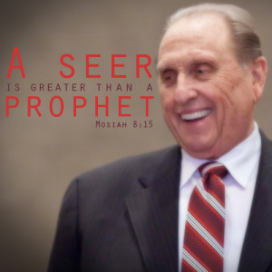seer is greater than a prophet - Mosiah 8:15