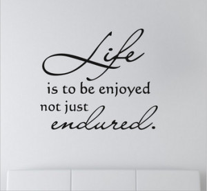... Inspirational Quotes Living Room DIY Vinyl Wall Decal Stickers For