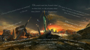 Final Fantasy X Wallpaper (Quotes) by Kaet125