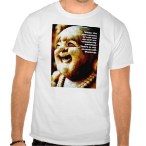 Laughing Buddha Quotes Tees