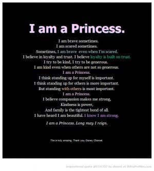 Quotes About Being A Princess I am a princess