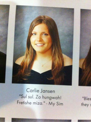 Funny Yearbook Quotes Funny Quotes About Life About Friends and ...