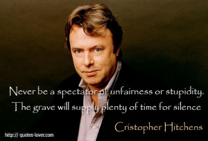 ... supply-plenty-of-time-for-silence-picture-quote-by-Cristopher-Hitchens