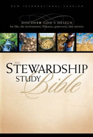 NIV Stewardship Study Bible Notes, bible, bible study, gospel, bible ...