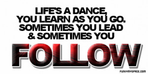 Lifes A Dance picture