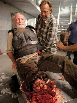 Scott Wilson ‘ın canlandırdığı Hershel Greene’nin bacağı ...
