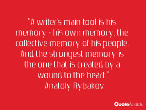 Quotes by Anatoly Rybakov