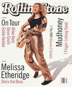 Melissa Etheridge on the June 1, 1995 issue of Rolling Stone