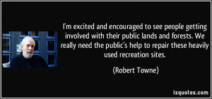 with their public lands and forests. We really need the public ...