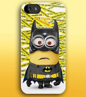 batman minion phone case