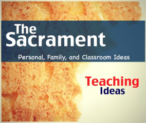 ... here to return to “study and teaching” ideas for the Sacrament