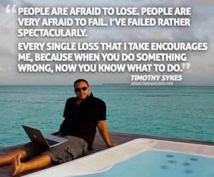 Timothy Sykes Bora Bora Inspirational Picture Quote