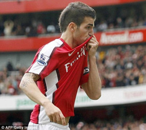 Loyal: Fabregas has always stated his desire to remain in north London