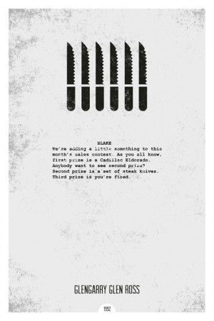 Grunge Minimalist Posters Illustrating Famous Movie Quotes - 27