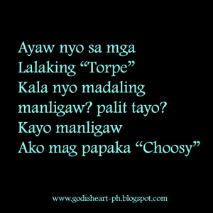 ... madaling manligaw? palit tayo? Kayo manligaw ako magpapaka 