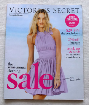 VICTORIA'S SECRET CATALOG Semi-Annual Sale 2010 Vol 2 Candice ...