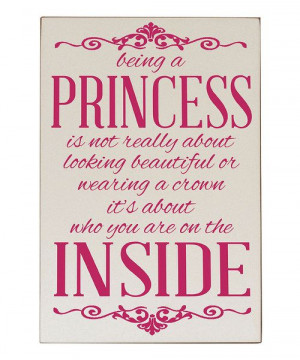 ... & Pink 'Being a Princess' Wall Plaque by Vinyl Crafts #zulilyfinds