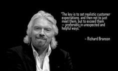 The key is to set realistic customer expectations, and then not to ...