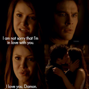 there was no hope :( Elena chose Damon..Happy for D but uhh poor S