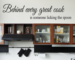 great cook vinyl wall decal wall quote vinyl lettering Kitchen dining ...