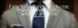 Healthy Wealthy and Wise {Life Quotes Facebook Timeline Cover Picture ...