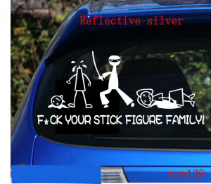 CK-YOUR-STICK-FIGURE-FAMILY-FUNNY-VINYL-STICKER-DECAL-CAR-4x4-4WD ...