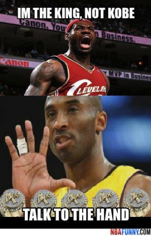 Funny LeBron And Kobe Bryant