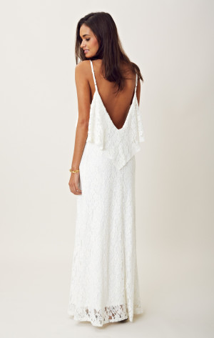 White Maxi Summer Dress