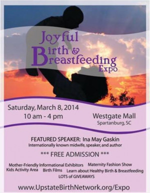Amazing FREE Birth & Breastfeeding Expo featuring Ina May Gaskin AND ...