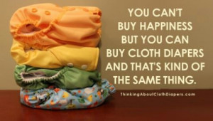 cloth diapers :)