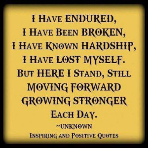 Growing Stronger Each Day