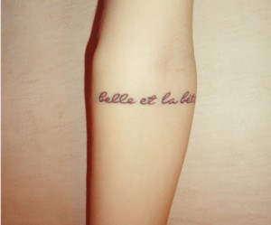 French Quote Tattoos with Meaning