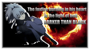 Anime Quotes | YIN | The Foxfire burning... by Legit-Dinosaur