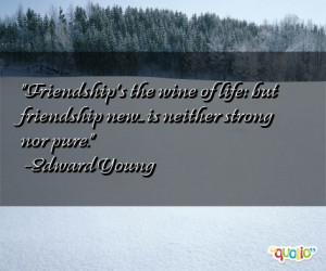 Wine and Friendship Quotes