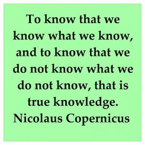 CafePress > Wall Art > Posters > Nicolas Copernicus quotes Poster