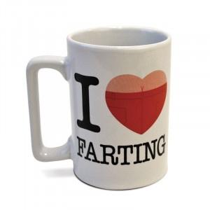 Talking Mug I Love Farting