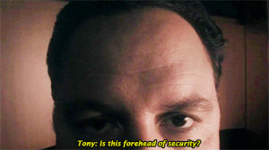 Is this the forehead of security?