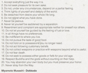 miyamoto musashi quotes