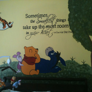 like this quote for a baby room