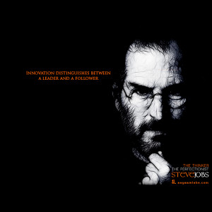 Steve Jobs Motivational Wallpaper