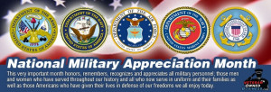 The month of May is National Military Appreciation Month! Veteran ...