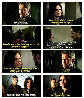 Outlaw Queen. Loved this part because she knows her heart is safe with ...