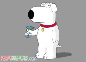 Brian Griffin Family Guy Photo
