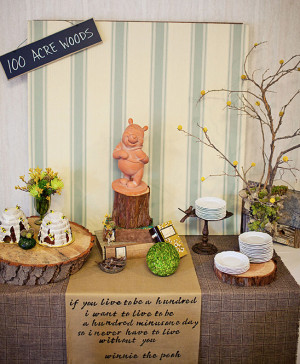 Winnie the Pooh Themed Baby Shower
