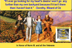 Art of Stillness – Wizard Of Oz, Dorothy Famous ‘Backyard’ Quote