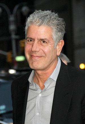 Anthony Bourdain is known for his bad-boy shtick, which often rears ...
