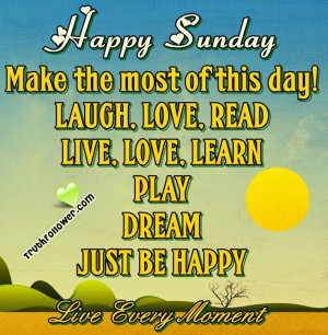 Happy Wonderful Sunday