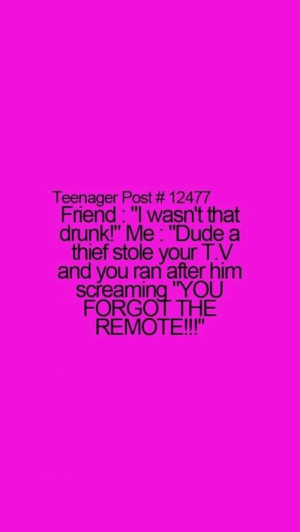 Funny Teenager Posts