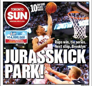 The off the court media headlines and quotes from the Raptors/Nets ...