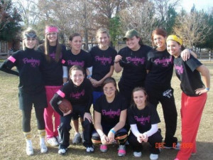 Custom T-Shirts for powderpuff football